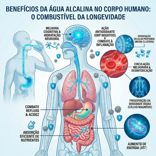 Efeitos da Água Alcalina no Organismo